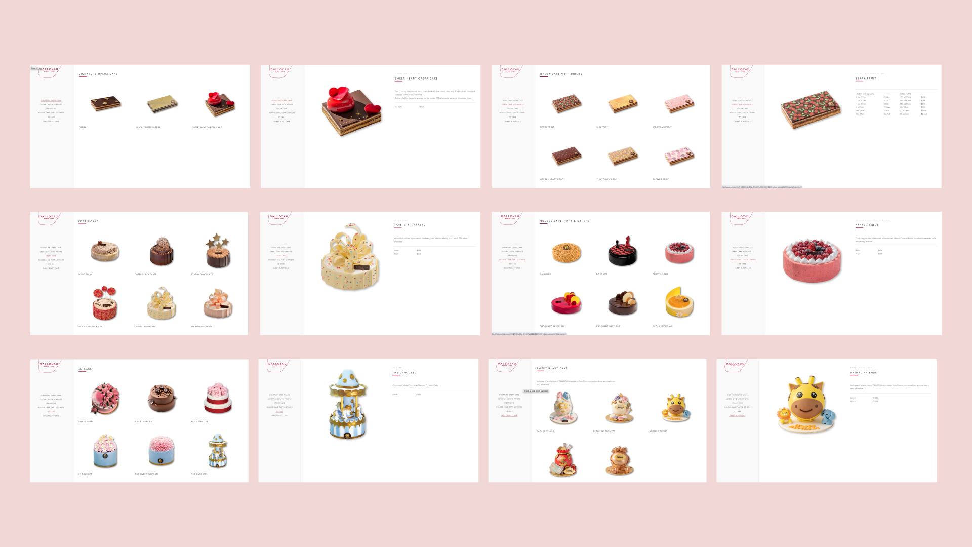 DALLOYAU Cake Catalog App